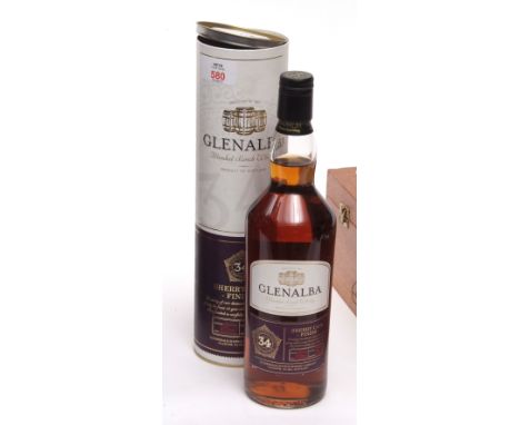 Glenalba 34-year old blended Scotch Whisky, 70cl, boxed  