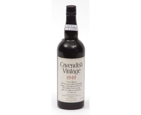 Cavendish Vintage Vin de Liqueur (Port) 1949  