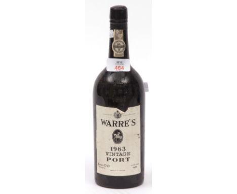 Warres 1963 Vintage Port  