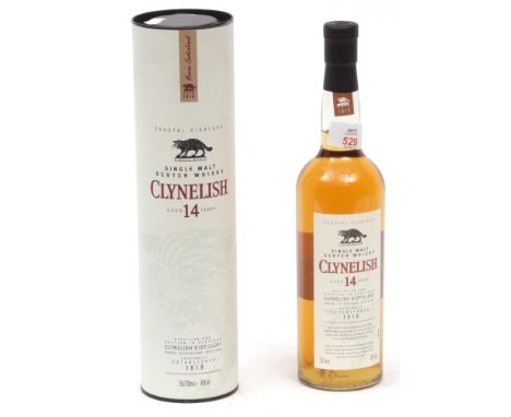 Clynelish 14-year old single malt Scotch Whisky, 70cl boxed  