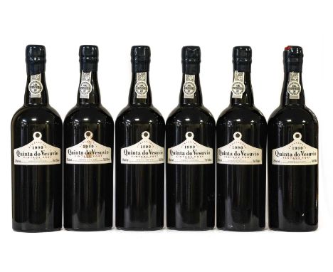 Quinta Do Vesuvio 1990 Vintage Port (six bottles)