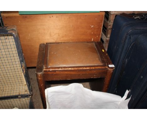 A piano stool