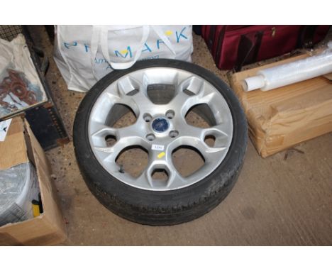 A Ford Fiesta Titanium 2007-09 wheel