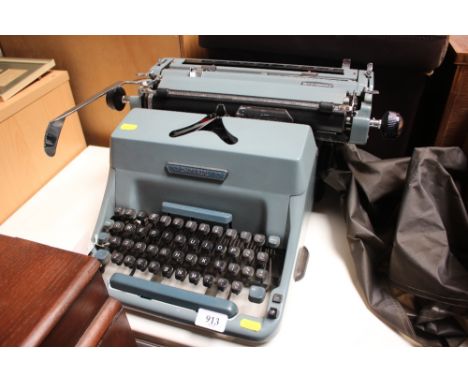 An Imperial typewriter 