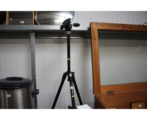 A Manfrutto camera tripod