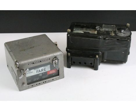 Bell Punch Company Ltd - A Bell Punch Taximeter, model G.B, serial no. TH.9785, with fare aperture in pence and pounds, appro