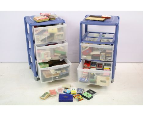 Collection of vintage playing cards to include Bridge sets, Waddingtons, Bridge note books, and a good selection of card sets
