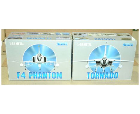 Collection Armour, a boxed pair of 1:48 scale military aircraft comprising of 98064 GR-MK1 (UK Royal Air Force) &amp; 98094 F