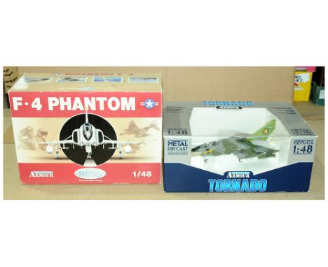 Armour Collection, a boxed pair of 1:48 scale military aircraft comprising 98064 Tornado GR-MK1 (UK Royal Air Force) &amp; 80