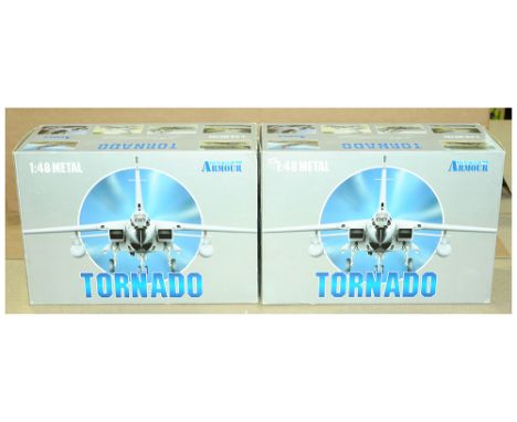 Collection Armour, a boxed pair of 1:48 scale military aircraft comprising of 98067 Tornado IDS "Luftwaffe" &amp; 98066 GR-MK