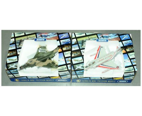 Franklin Mint Collection Armour, a boxed pair of 1:48 scale military aircraft comprising of B11E756 F4E Phantom "Allcock &amp