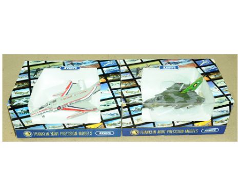 Franklin Mint Armour Collection, a boxed pair of 1:48 scale military aircraft comprising B11B270 Tornado &amp; B11E756 F4E Ph