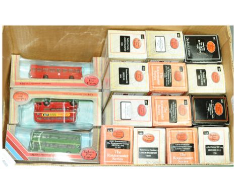 EFE (Exclusive First Editions) a boxed group to include 28905 G.M. Standard Atlantean ?London Country?, 30201 Routemaster Pro