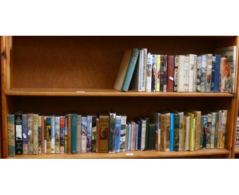 A shelf of children's Vintage illustrated hardback books 1800's - 1980's including Heath Robinson, Quinten Blake, William Nic