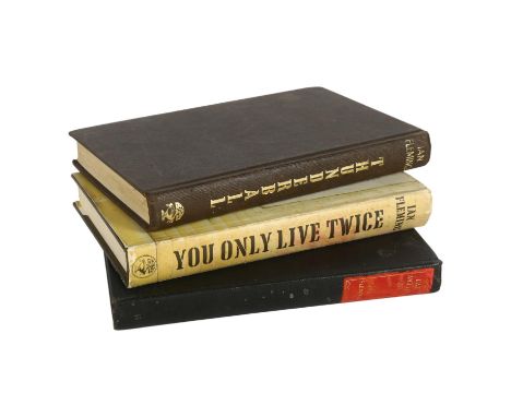 Ian Fleming "Thunderball", published 1961, Glidrose Productions, "You Only Live Twice", and "Live And Let Die", published by 