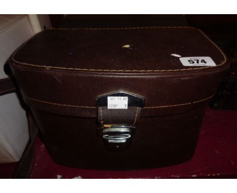A vintage Zenit-E camera with Prinz Flex auto reflex 200mm lens, flash gun and accessories in carry case