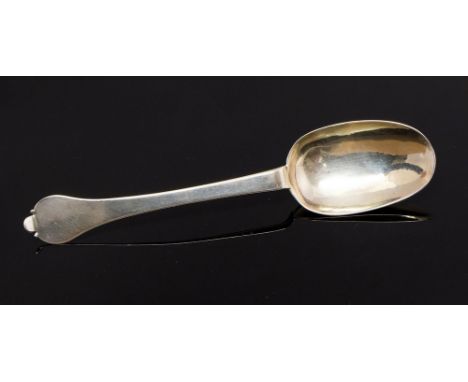 A William III silver rat tail trefid spoon, engraved BIM on reverse, Frances Archbold, London, 1700, 1.66 ozt (51.6 gram) 