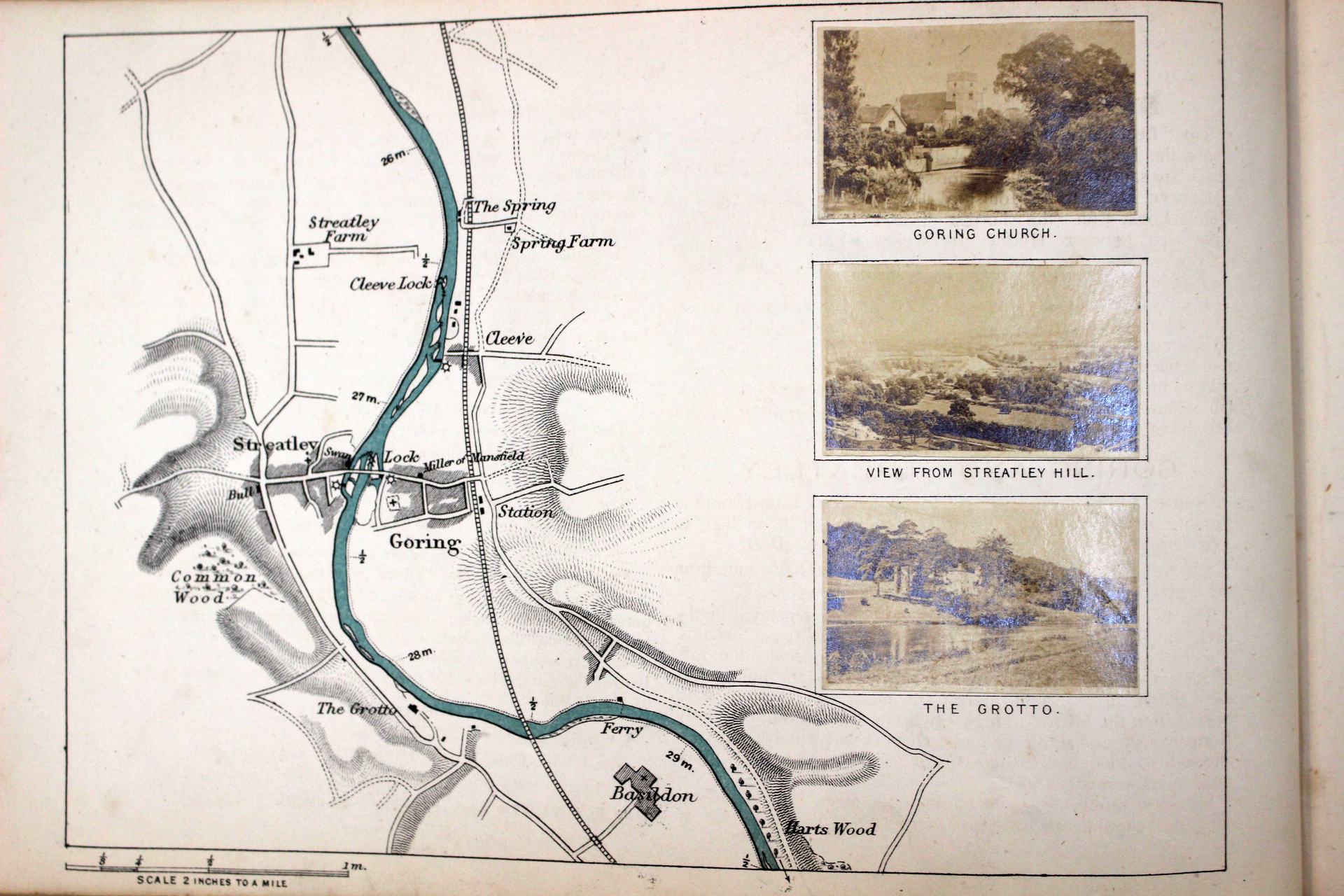'A New Map of the River Thames from Oxford to London', by Henry W