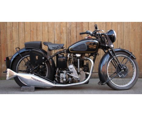 A 1938 Velocette 348cc KSS MkII, registration number RSK779, frame number MS5369 (manufactured 1938), engine number KSS 7300 