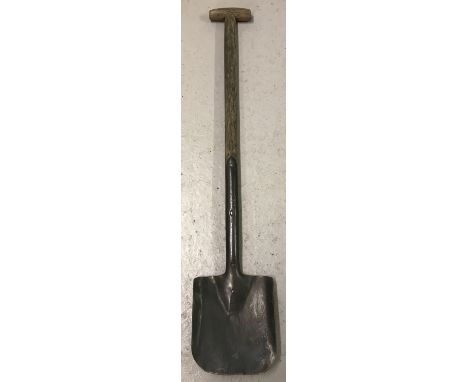 A vintage garden spade. Stamped W. A. Lyndon Patent.  
