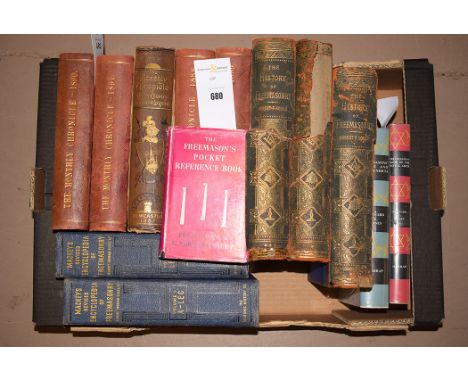 "Mackey's Revised Encyclopaedia of Free Masonry" Volumes I & II; together with Fred L. Pick & G. Norman Knight, "The Free Mas