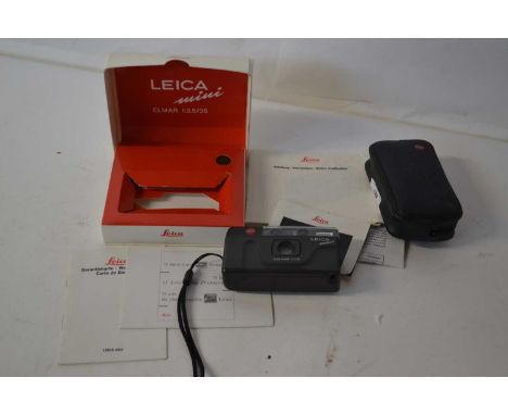 Camera and Photography Interest - A Leica mini camera and instructions