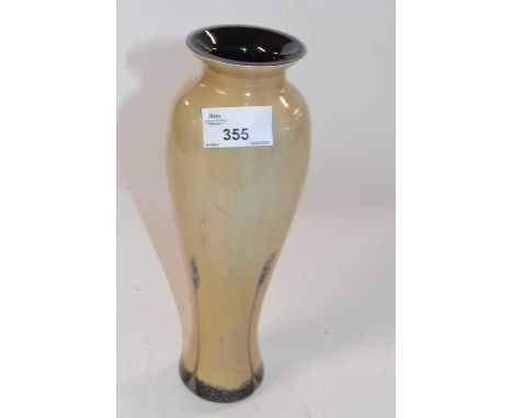 A Caithness vase decorated in Art Nouveau style, 25cm high