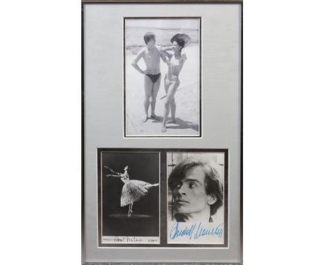 FONTEYN & NUREYEV: FONTEYN MARGOT (1919-1991) English Ballerina & NUREYEV RUDOLF (1938-1993) Soviet Ballet Dancer. Individual