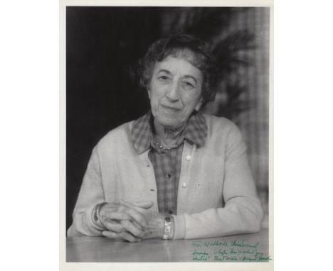 HAMILTON MARGARET: (1902-1985) American Actress, best known for her portrayal of the Wicked Witch of the West in The Wizard o