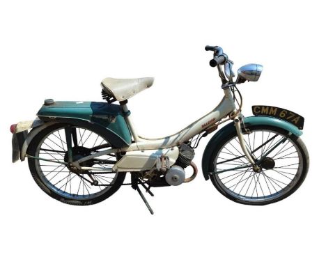 Raleigh scooter, 49cc petrol engine, registration CMM 67A, registered June 1963 ## document ##