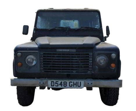 Land Rover, 2494cc diesel engine, registration D548 GHU, registered March 87, currently SORN and has not had any HPI checks. 