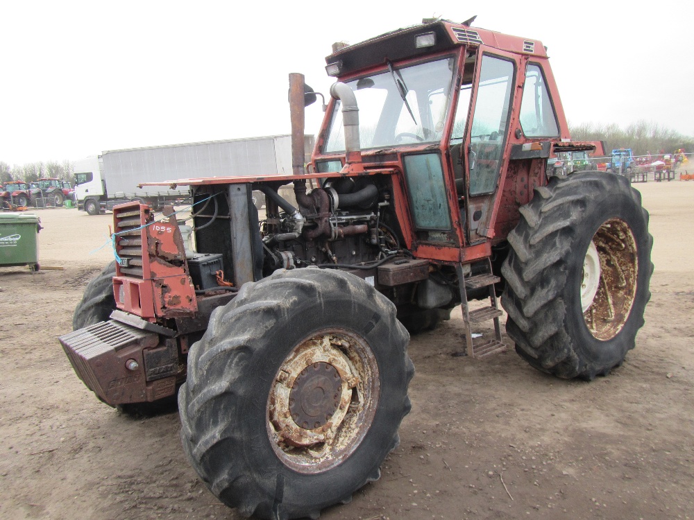 Fiat 1880 DT 4wd Tractor. Ser. No. 746938