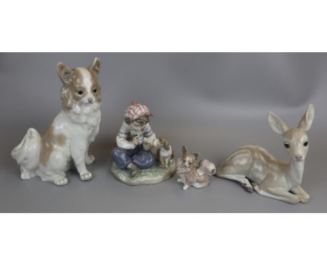 Collection of Lladro &amp; Nao figures