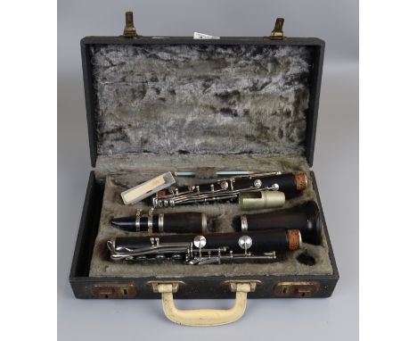 Cased clarinet