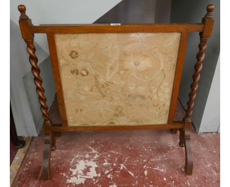 Tapestry &amp; barley twist firescreen