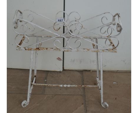 Metal trough stand