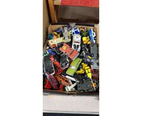 BOX OF MODEL CARS
