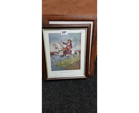 2 VINTAGE KING WILLIAM PICTURES