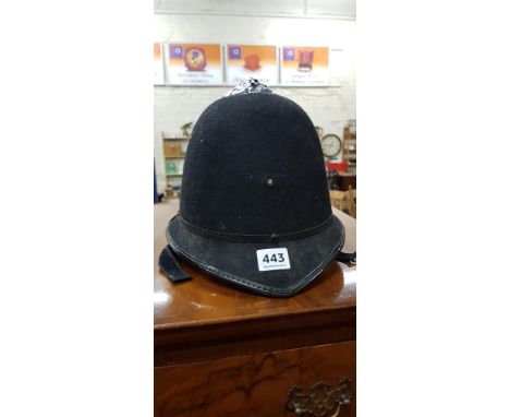 BRITISH CUSTODIAN POLICE HELMET 