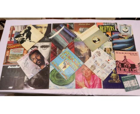 Mixed records to include Bruce Springsteen and Rod Stewart. UK P&amp;P Group 3 (£30+VAT for the first lot and £8+VAT for subs