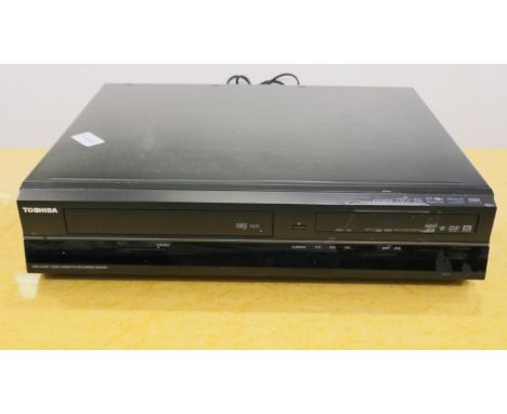 Toshiba VCR/DVD player/recorder. All electrical items in this lot have been PAT tested for safety and have passed. This does 