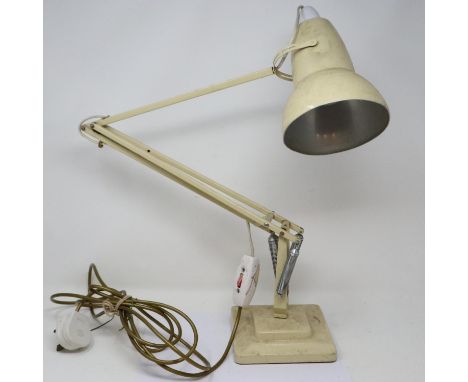 Herbert Terry and Sons Anglepoise lamp with two step base. All electrical items in this lot have been PAT tested for safety a