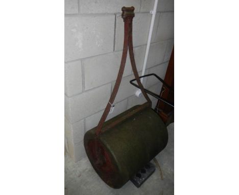 A garden roller.