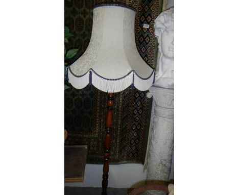 A 1950's standard lamp.