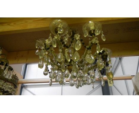 An old chandelier for restoration.