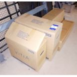 2 x Vitra sink basins and pedestals. This lot forms part of Composite lot 55. At the end of the