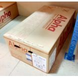 Aplha E-Tec Plus 33 fan flued high efficiency condensing combination boiler. This lot forms part