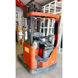 BT RR B2/14 Reflex electric forklift Year 1996 Lift height 6300mm, Lift capacity 1,475kg, Serial