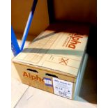 Aplha Evoke 33 fan flued high efficiency condensing combination boiler. This lot forms part of
