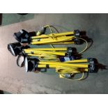 3 x Site Lights to stand